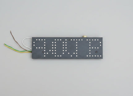 Tekstbord spiegelschrift - STOP