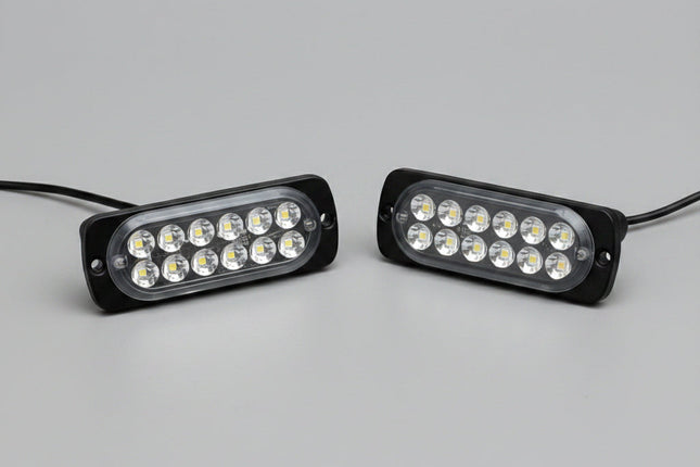 Set LED flitsers - wit